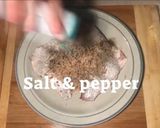 A picture of step 1 of Gluten free Deep Fried Snapper with Green Mango Salad.