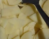 A picture of step 3 of Mint potatoes.