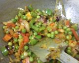 गोभी मटर आलू की सूखी सब्जी (Gobhi Matar aloo ki sukhi sabzi recipe in Hindi) रेसिपी चरण 3 फोटो