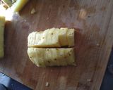 Une image de l'étape 1 de Ananas poêlé a la cardamome.