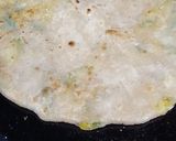 A picture of step 10 of Aloo Paratha.