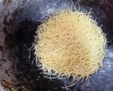 A picture of step 2 of Mango Kheer.