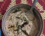 A picture of step 21 of Idli with coconut and peanut chutney.