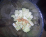 A picture of step 3 of Sweet melon and cucumber.