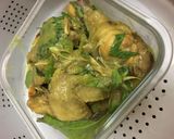 Foto langkah ke 5 dari resep Pepes ayam telur tanpa daun.