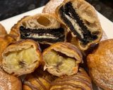 Pas rețetă Gogoși cu oreo, banane și ciocolată😋👌 1 fotografie
