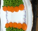 Foto del paso 4 de la receta: Rape a la plancha con guisantes y zanahoria hervida