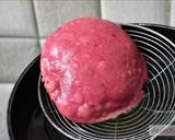 A picture of step 5 of Beetroot puri recipe.