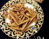 A picture of step 4 of Banana Stem Finger Chips.