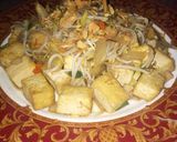 Foto langkah ke 9 dari resep Cah Tahu Tauge ikan Asin Ala 'EK'.