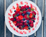A picture of step 11 of Strawberry Cake with Cream Cheese Frosting 🎂.
