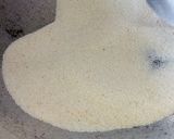 A picture of step 1 of Upma with dahi handi.