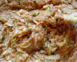 Cukkínis vöröslencsés vagdalt recept fázis 3 fotója