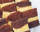Foto langkah ke 6 dari resep Chocolate Cheesecake Kukus.