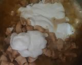 A picture of step 4 of White chicken karahi.