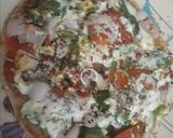 चीज़ पिज़्ज़ा (cheese pizza recipe in Hindi) रेसिपी चरण 4 फोटो