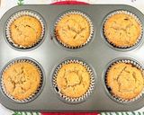 Gambar langkah 6 resipi 👩‍🍳Peanut Butter Banana Chocolate Chip Muffins.