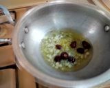 A picture of step 3 of Pumpkin Stew.