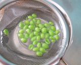 甜豆、腰果、煙燻培根、青醬炒飯的食譜步驟3照片