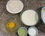 A picture of step 1 of Atayef/ KatayefArabic sweet pancakes.