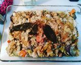 Foto del paso 7 de la receta: Arroz al horno con verduras, soja y miel