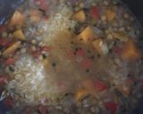 Foto del paso 2 de la receta: Lentejas con arroz