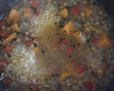 Foto del paso 2 de la receta: Lentejas con arroz