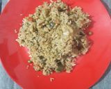 A picture of step 9 of Green Chutney Rice.