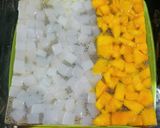 Foto langkah ke 4 dari resep Puding Mangga Nata de Coco.