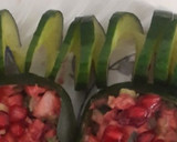A picture of step 3 of Cucumber salad.