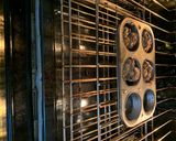 A picture of step 6 of Berry Banana Muffins.