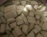 Foto del paso 3 de la receta: Pollo a la Cibuolette con manzana verde para cena elegante: