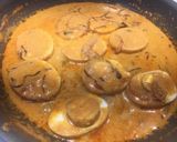 A picture of step 5 of Egg Korma.