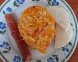 Foto del paso 4 de la receta: Huevos pericos con zanahoria