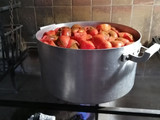 Puré de tomates hecho en casa