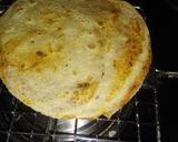 A picture of step 3 of Masala fulka.