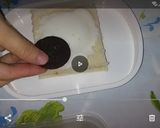 Hình bước làm 2 của món Bánh sữa chua oreo