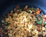 A picture of step 9 of Mixed fried rice.