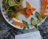 A picture of step 8 of Chiken tikka karahi.