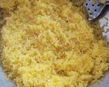 A picture of step 3 of Meetha Chawal (Sweet Yellow Rice).
