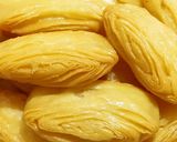 A picture of step 8 of Khaja (Indian Layered Pastry).