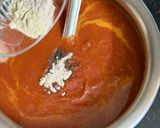 A picture of step 4 of Beetroot Amla Soup.