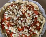 Une image de l'étape 2 de Tarte salée légumes /feta.