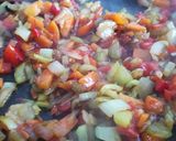 Foto del paso 2 de la receta Quinoa con langostinos, verduras en salsa de ostras