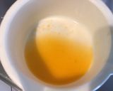 Une image de l'étape 6 de Gâteau de fromage blanc à l ugli et mandarine sur fond biscuité.