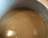 A picture of step 1 of Mung bean (Dal) with Jackfruit seeds.