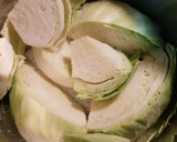 A picture of step 1 of Corned Beef with Cabbage Instapot.