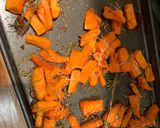 A picture of step 4 of Sweet Potato Fries.