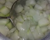 A picture of step 1 of Kaddu ka bharta.