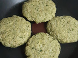 Hamburguesas de mote y avena veganas